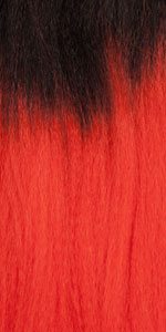Χρώμα #T1B/RED. Για ράστα, κοτσιδάκια & extensions | mamine.gr